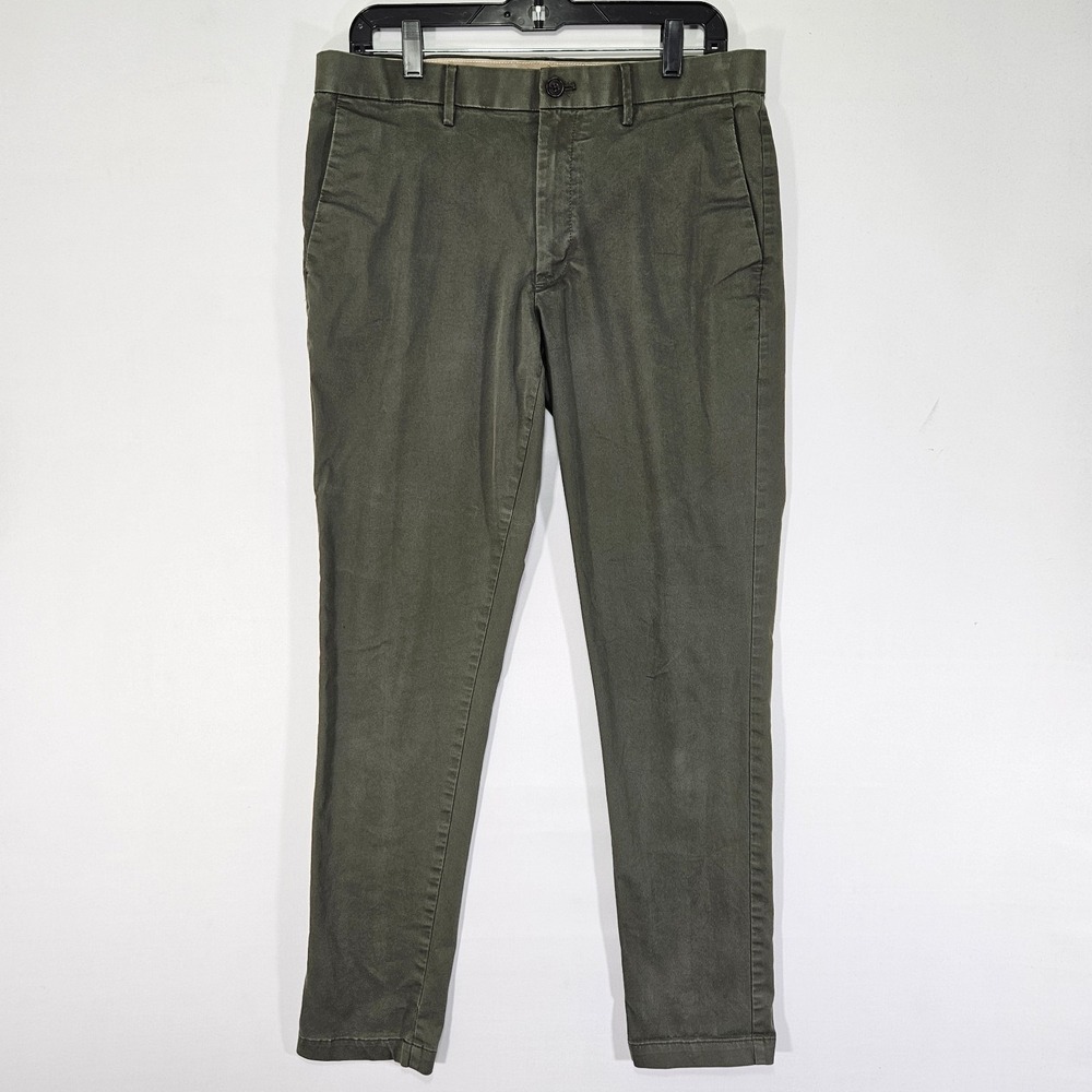 Banana Republic Men's Chino Pants SLIM FIT Dark Olive Size‎ about 32x32